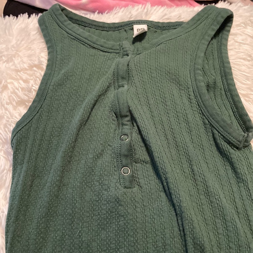 BP Green Juniors Tank Top